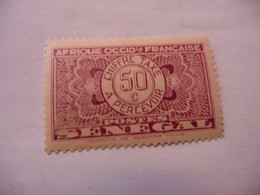 TIMBRE  SÉNÉGAL    TAXE     N  27       COTE  1,10  EUROS   NEUF  TRACE  CHARNIERE - Postage Due