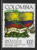 A580 - KOLUMBIEN - 1998 - MI#: 2087 - MNH - 50 YEARS OF OAS /  50 AÑOS DE LA OEA - Colombia