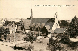 Bray Dunes Plage * Vue Sur Le Chapelle Du Village * Rue - Bray-Dunes