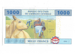 GABON BANQUE DES ETATS DE L'AFRIQUE CENTRALE 1000 FRANCS Série A - Gabon