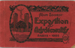 Carnet Complet " Exposition Des Arts Décoratifs " Paris 1925 - Exhibitions