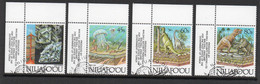 PREHISTORICS - NIUAFOOU - 1989 - 13S.45S.60S AND 80S DINOSAURS   FINE USED - Prehistorics