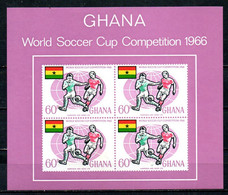 GHANA. BF 22 De 1966. Coupe Du Monde 1966. - 1966 – Angleterre