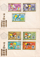 Mongolia 1978 2 Item FDC Sport Football World - Sonstige & Ohne Zuordnung