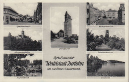 D-58636 Iserlohn - Alte Ansichten - Grabebstraße - Rathausplatz - Danzturm ( 1957) - Nice Stamp - Iserlohn