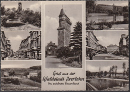 D-58636 Iserlohn - Alte Ansichten - Danzturm - Rathausplatz - Freibad  - 2x Nice Stamps (60er Jahre) - Iserlohn