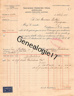 96 2924 ESPAGNE SPAIN BARCELONA 1917 SOCIEDAD ANONIMA CROS Abonos Productos Quimicos - España