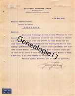 96 2925 ESPAGNE SPAIN BARCELONA 1915 SOCIEDAD ANONIMA CROS Abonos Productos Quimicos - España