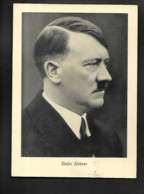 DR Hitler Portraitkarte Div. SSt - Guerra 1939-45