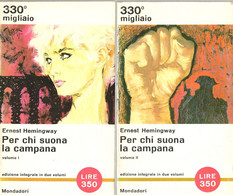 LB022 - ERNEST HEMINGWAY : PER CHI SUONA LA CAMPANA (2 Volumetti) - Grands Auteurs