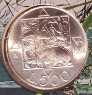 ITALIA 1992 FLORA E FAUNA D'ITALIA LIRE 500 - Gedenkmünzen