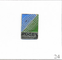 Pin's Sport - Rugby XV / Coupe Du Monde 1991. Non Estampillé. Métal Peint. T822-24 - Rugby