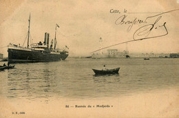 Sète Cette * 1904 * Rentrée Du Bateau MEDJERDA Medjerda - Sete (Cette)