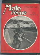 Moto Revue - 437 Année  - N°  1233 - 9/04/1955   VITESSE ET CONSOMMATION   - Moto30 - Moto