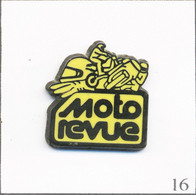 Pin's Média - Presse Ecrite / Magazine “Moto Revue“. Estampillé AMC. Zamac. T823-16 - Médias