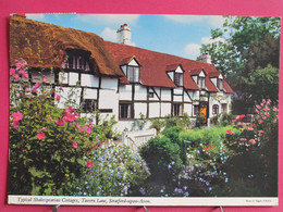 Angleterre - Stratford Upon Avon - Typical Shakespearian Cottages - Tavern Line - Joli Timbre - R/verso - Stratford Upon Avon