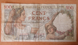 France - Billet 100 Francs Sully 25=1=1940 - S.7058 - 100 F 1939-1942 ''Sully''