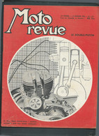 MOTO REVUE - 43è Année - 15/01/1955 - N° 1221   -   Le Double Piston   - Moto31 - Moto