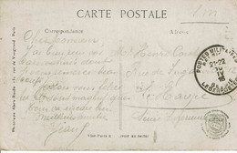 1916 - CP En Franchise Militaire De LAMPERNISSE (Belgique) Pour La France - Cachet "POSTES MILITAIRES BELGIQUE" - Belgische Armee