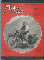 Moto Revue -  38 è Année   12/12/1950 - N° 1009   -  La 250 Gilera Nettuno      - Moto32 - Motorrad