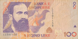 K26 - ALBANIE - Billet De 100 LEKE - Année 1996 - Fan S Noli - Albanien