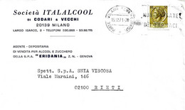 ITALIA - 1971 MILANO Non Abusate Dei Farmaci - Annullo Meccanico A Targhetta Su Busta - 1689 - Pharmacy