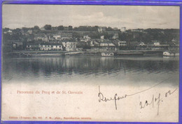 Carte Postale  78.  Le Pecq Et St-Germain Très Beau Plan - Le Pecq