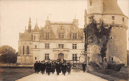 Chenonceaux        37         Le Château. . Une Visite Ministérielle???  Association  ?? Carte Photo         (voir Scan) - Chenonceaux