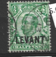 British  Levant   1911  SG L12  1/2d  Fine Used - Brits-Levant