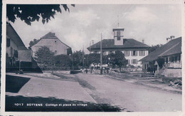 Sottens VD, Collège Et Place Du Village (1017) - Sottens