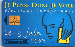 16937 - Frankreich - Je Pense Donc Je Vote - 1999