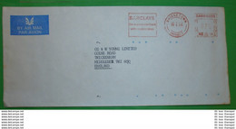 BARBADOS - AFS Brief Letter Lettre 信 Lettera Carta пи�?ьмо Brev 手紙 จดหมาย  Meter Cover Envelope (2 Foto)(33768) - Barbados (1966-...)