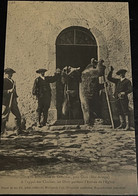 Cpa Haute-Ariège, Inventaire De Corminac ,Les Ours à L’entrée De L’église , édition Cecodi D’après 1900 Qualité - Oust