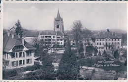 Cossonay VD, Eglise Et Château (7028) - Cossonay