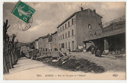CPA-13  AURIOL - Rue Des Gorgues Et Hôpital CIRCULEE  TBE - Auriol