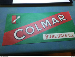 Calot Chapeau Publicitaire Papier Brasserie Bières COLMAR - Advertising