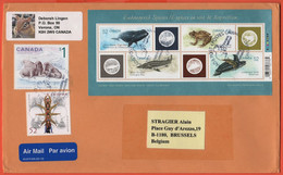 CANADA - 2007 - BF Endangered Species + 1$ Atlantic Walrus + 52c 100 Years Of Scouting - Medium Envelope - Viaggiata Da - Cartas & Documentos