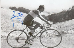 Charly Gaul (†2005)  - Autogramm  Autograph On Photo 15x10cm ,autografo, Autographe, Tour De France Winner 1958 - Autografi