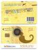 Latvia , Lettland , Lettonia  - 2009   WORLD SUN SONGS - Big Face Value Card 5 Lats - Latvia
