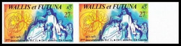 Wallis & Futuna 1981 Imperf Pair, Anti TB, Medicine, Vaccine, Vaccination Calmette - Medical Theme (**) - Colecciones