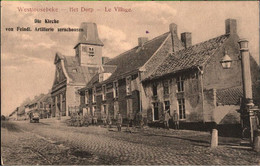 ! 1916 Ansichtskarte Aus Westroosebeke, Westflandern, Belgien, Feldpost, Eglise - Otros & Sin Clasificación