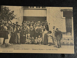 Cpa  Meurthe Et Moselle, Maxéville Le Nancy , Brasserie Michaut, La Salle Des Fêtes,édition Cecodi D’après 1900 Qualité - Maxeville