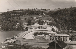 Cpa Génissiat (ain) Centrale Léon Perrier 145 Batiment Administratif Et La Haute Savoie - Génissiat