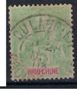 INDOCHINE     N°  YVERT   17  ( 5 )    OBLITERE       ( Ob   7 / 03 ) - Used Stamps