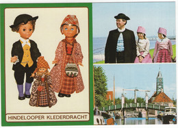 Hindeloopen: Hindelooper Klederdracht - Poppen - (Friesland, Holland) - Nr. HIN 16 - Hindeloopen