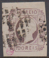 1862. PORTUGAL. Luis I. 100 REIS.  (Michel 16) - JF424362 - Oblitérés