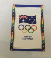 (ZZ 33)  Australia  - Magnet - Sydney Australia (2000 Olympic Games)  (10 G - 8,5 X 6 Cm) - Sports