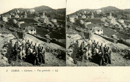 Corbara * Vue Générale Et Villageois * Haute Corse 2B - Autres & Non Classés