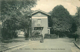 Paris * 19ème * Les Buttes Chaumont * La Maison Du Garde - Parcs, Jardins