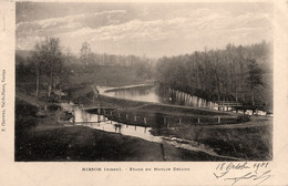 Hirson * 1901 * Un Coin Du Village Et étang Du Moulin Dellou - Hirson